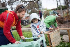 Felix and dan hammering