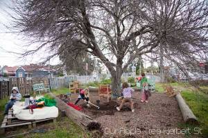 Kids Round the Apple Tree